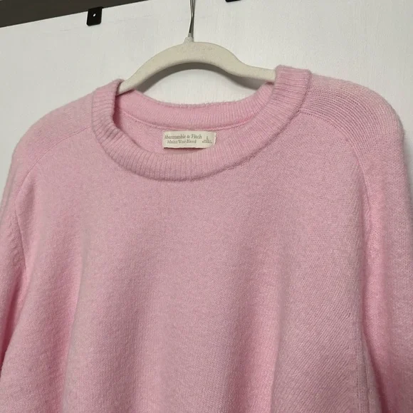 Abercrombie Wool Blend Pink Madeline Sweater - Picture 4 of 6